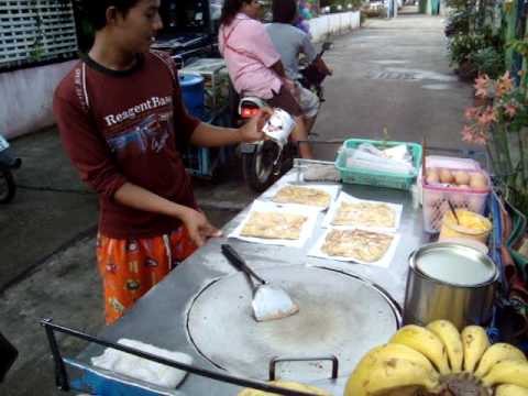 Fast food on the Street in Pattaya – Thailand