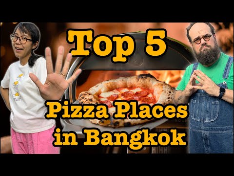 5 BEST Pizza Places in BANGKOK THAILAND