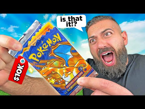 I Attempted To Pull The Rarest Pokemon Card In The World (,000)