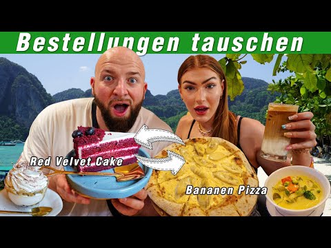 Bestellungen tauschen in Thailand (mit Bananen Käse Pizza 🥴)