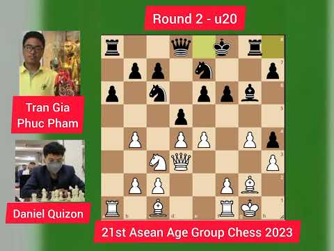 Daniel Quizon continued domination in Thailand!!! Asean Age Group Chess 2023 u20