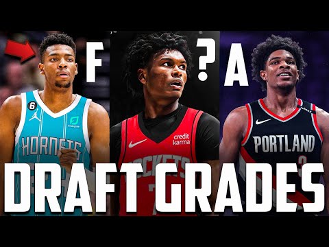 Grading EVERY Pick Made In The Top 10 Of The 2023 NBA Draft…