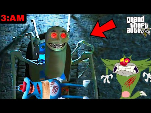Oggy And Jack Found Scary CURSED Thomas The Train in GTA 5 😱 Thomas Train Kill Oggy | Oggy Game