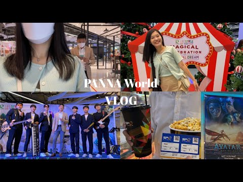 Vlog มางานที่ Robinson ดูหนัง AVATAR 2 💙🍿☃️ @pannaworld