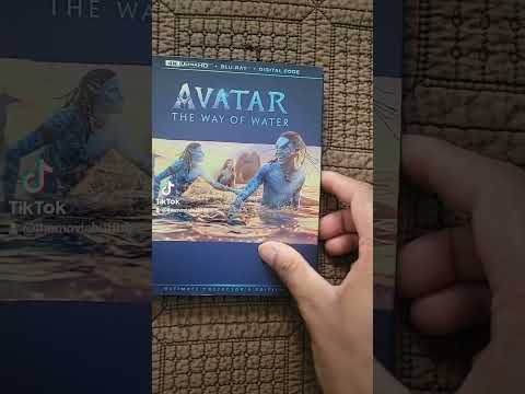 Avatar The Way of Water 4K unboxing
