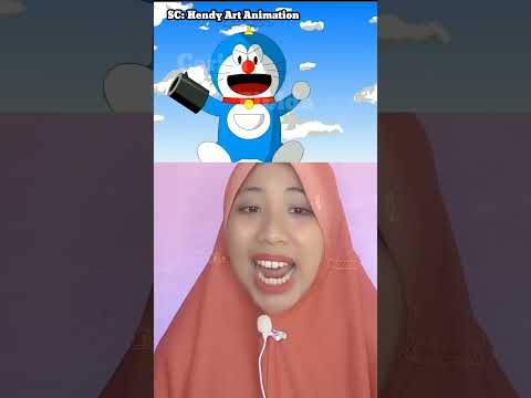 DORAEMON VS NARUTO | Cerita Elpida #shorts #youtubeshorts #shortsvideo #viral