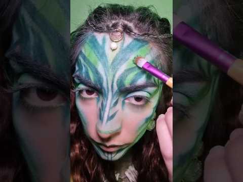 Tuto makeup avatar 2 #makeup #makeupshorts #makeupvideo #makeuplook #makeuptutorial #avatar2 #avatar