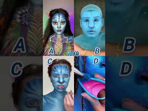 Make-up inspired by Avatar 2 #tiktok #viral #meme #shorts