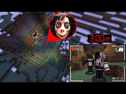 ถ้าเกิด!! บินโดรนสูง ตอนตี3 แต่กับเจอผีโมโม่ ในป่าร้าง – (Minecraft บินโดรน)