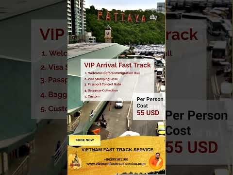 Streamlined Airport Experience for Thai Business Travelers VIP Arrival Fast Track at Vietnam Airport