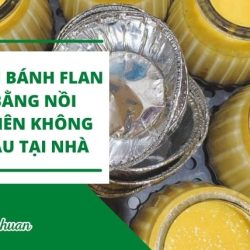 “Bí Quyết” Làm Bánh Flan Bằng Nồi Chiên Không Dầu Tại Nhà CỰC NGON