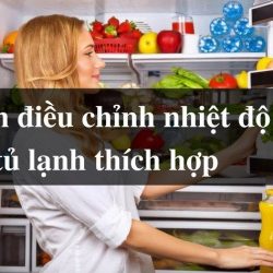 Cách điều chỉnh nhiệt độ tủ lạnh thích hợp giúp kéo dài tuổi thọ